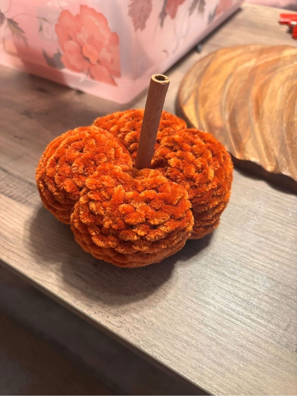 Hand-Knot Large Pumpkin